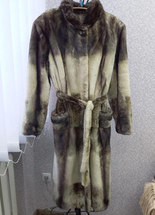 Шикарна норкова шуба