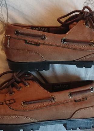 Брендовые фирменные кожаные туфли топсайдеры мокасины wolverine,оригинал,новые,размер 42-42,5.3 фото