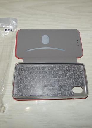 Чехол-книжка для usb type-c 1.5m белый core6 фото