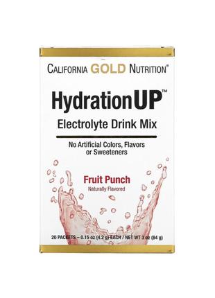 California gold nutrition електроліти з вітаміном C та - 20 стиків/сша