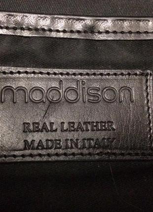 Кожаный итальянский портфель maddison4 фото