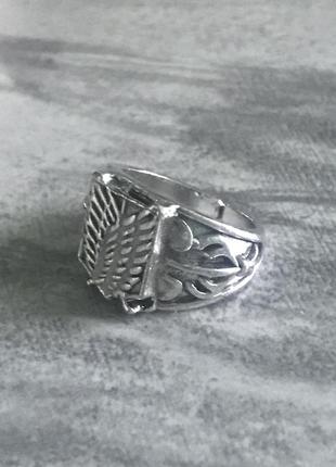 Кільце перстень на мізинець 16 р крила ангела сплав