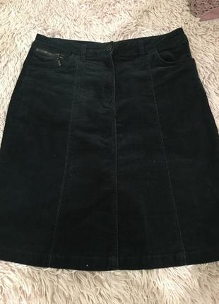 Вельветовая юбка