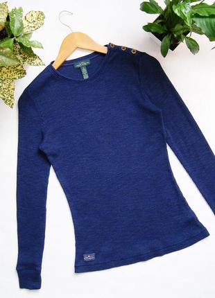Светр синій ralph lauren