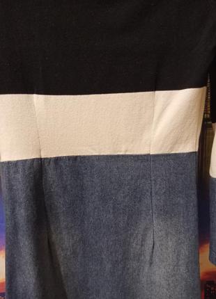 Оригінальна джинсова сукня джинсове плаття туніка спортивне повсякденне bonprix rainbow оригінальна3 фото
