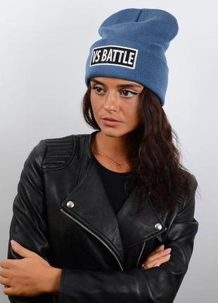 Шапка l1706n джинс