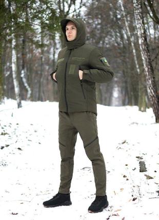 Куртка pobedov winter jacket «motive зима» зимняя теплая военная прочная качественная пуховик3 фото