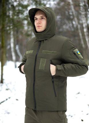 Куртка pobedov winter jacket «motive зима» зимняя теплая военная прочная качественная пуховик