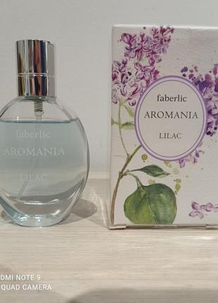 Туалетна вода для жінок aromania lilac від фаберлік