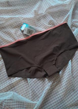 Шоколадные шортики низ от купальника marks&spenser
