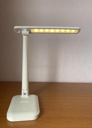 18 часов настольная лампа трансформер мощный аккумулятор 4000 ма usb led7 фото