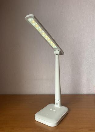 18 часов настольная лампа трансформер мощный аккумулятор 4000 ма usb led3 фото