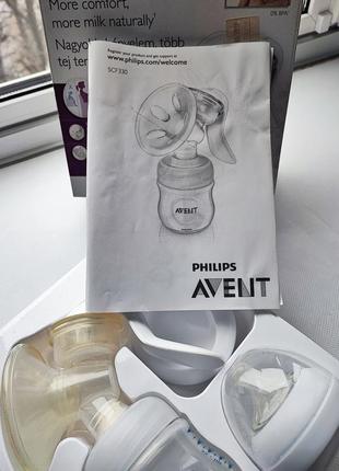 Mолковiдсос philips avent, ручной молокоотсос7 фото