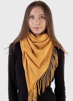 Теплий кашеміровий палантин зимовий шарф7 фото
