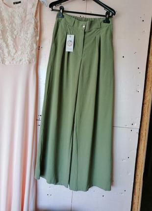 Широкие юбка-брюки палаццо лето широкі спідниця-штани палаццо літо3 фото