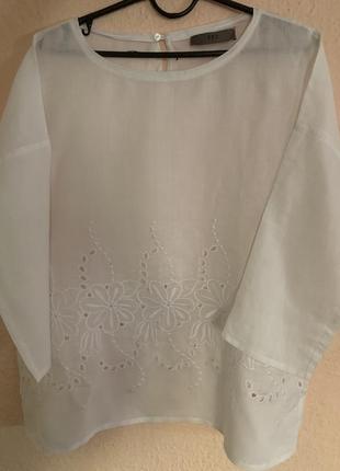 Ffc блуза вышитая, прошва