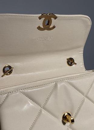 Женская стильная  кремовая сумка с ремнем через плечо🆕 сумка на ручке7 фото