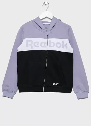 Худи на замке reebok youth colour block