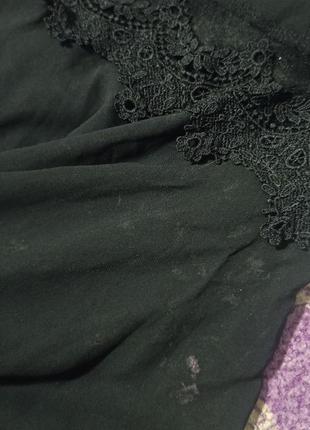 Красивое черное платье, #44black, с кружевом легкое и воздушное5 фото