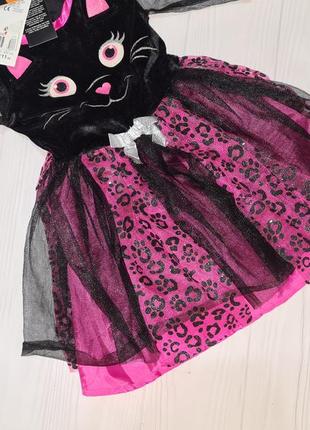 Карнавальна дитяча сукня кішка киця f&f 2-3роки5 фото