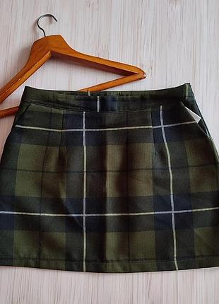 Pretty little things. юбка.кюбка. l. 40. 14. юбка в клетку.