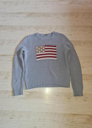 Стильная винтажная кофта свитер donaldson disney