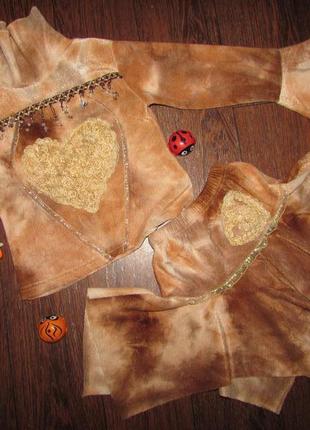 Теплий костюм ліса лісичка теплый костюм свитер юбка  приблизно на 1.5 - 3 года  состояние очень хор2 фото