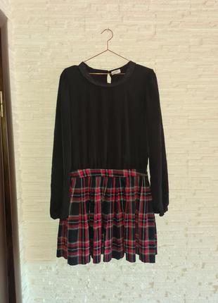 Оригинальное комбинированное платье liu jo