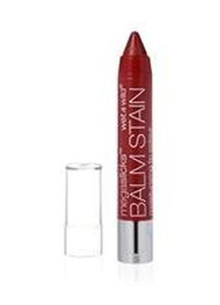 Зволожуючий бальзам megaslicks balm stain moisturizing lip colour e125 red-dy or not2 фото