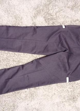 Сірі чоловічі штани брюки чіноси з рефлективними смужками dimensions outdoor grey trousers pants2 фото