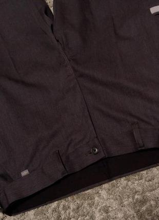 Сірі чоловічі штани брюки чіноси з рефлективними смужками dimensions outdoor grey trousers pants3 фото