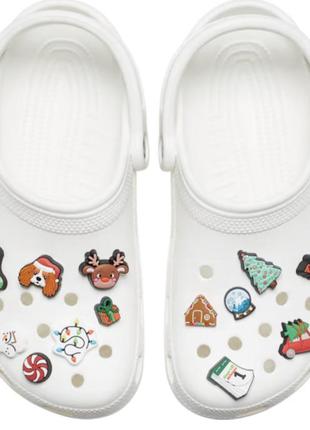 Набір новорічний jibbitz від crocs