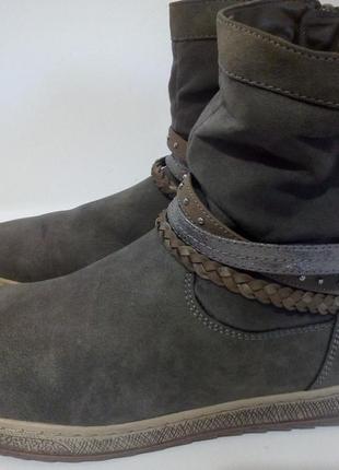 Стильные зимние еврозима ботинки на низком ходу от graceland, р.36 код b36013 фото