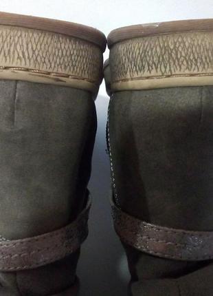 Стильные зимние еврозима ботинки на низком ходу от graceland, р.36 код b36018 фото