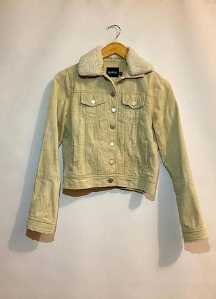 Вельветовая курточка boohoo