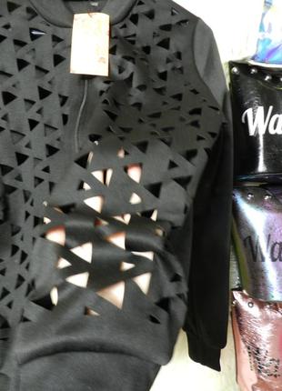 ✅ летний прозрачный бомбер 5