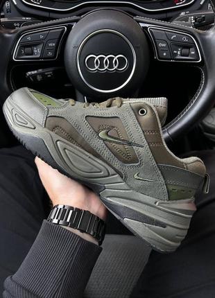 Мужские кроссовки nike m2k tekno khaki#найк9 фото