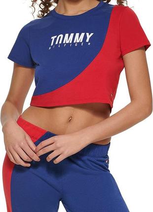 Укороченная футболка tommy hilfiger1 фото