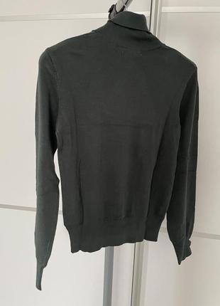 Тонкий светр з високим горлом h&m водолазка тонкої в'язки з м'якого трикотажу гольф
