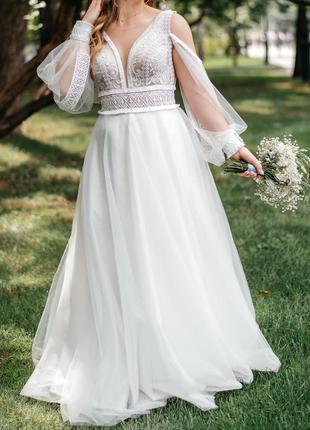 Свадебное платье в стиле boho2 фото