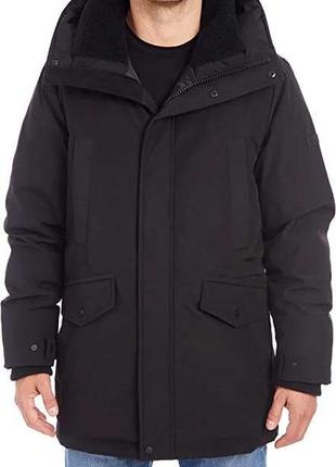 Vince camuto пуховик, теплая куртка с капюшоном, бомбер оригинал