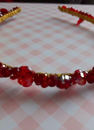 Яркий обруч для волос