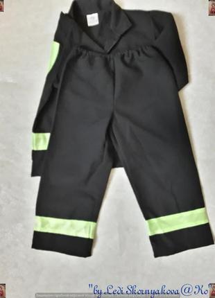 Новый карнавальный костюм "пожарник"(куртка+брюки) с лампасами на мальчика 4-5 лет3 фото