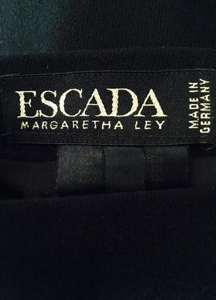 Escada оригинал! шерстяная юбка карандаш миди. pure new wool4 фото