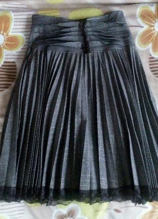 Юбка плиссе miss glamour