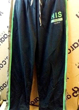 Відмінні натуральні штани,48-54разм.,his,пот-до 50см.
