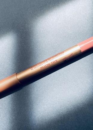 Charlotte tilbury lip cheat lip liner идеальный карандаш для губ в оттенке pillow talk2 фото