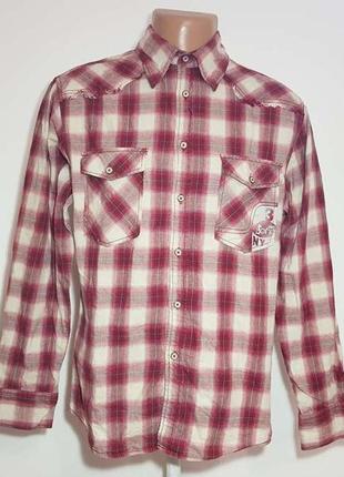 Сорочка soho street, new york, 100% бавовна, m, як нова!