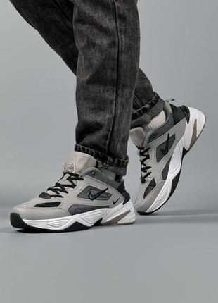 Кросівки чоловічі lunar nike m2k tekno all grey black
, найк