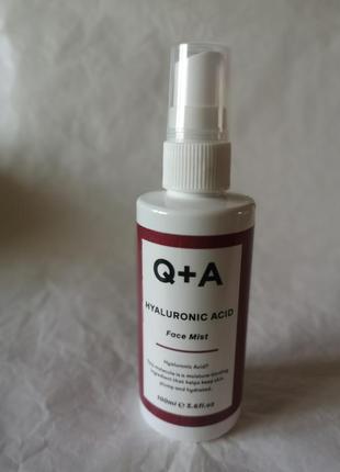 Спрей із гіалуроновою кислотою q+a hyaluronic acid face mist, 100 мл3 фото